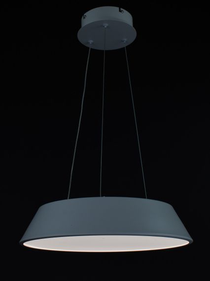 Люстра світлодіодна підвісна LED світильник для квартири на стелю лед з пультом 27566 Білий 20-90х40х40 см. | Зображення 3