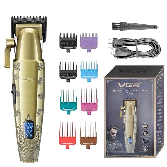 Машинка для стрижки волосся VGR V-036 професійна, потужний мотор 5 Вт, XPRO (45582-V-036_855) | Зображення 2