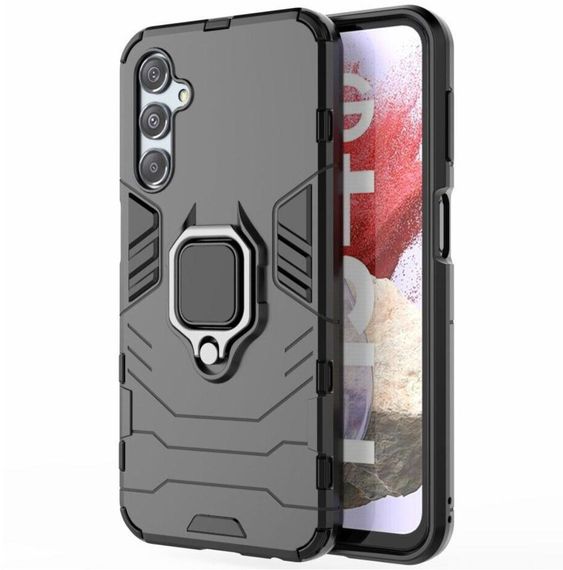 Чохол бампер Primolux Ring Armor для телефона Samsung Galaxy M35 5G (SM-M356) - Black