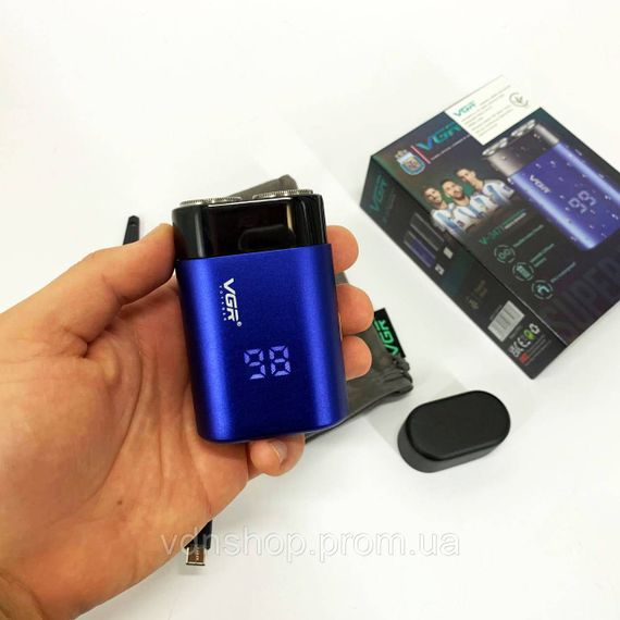 Электрическая бритва для качественного бритья, Бритва сеточная профессиональная, Бритвы аккумуляторные FE-34 | Зображення 6