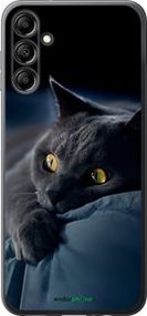 Чохол на Samsung Galaxy A14 A145F Димчастий кіт "825u-2937-2448"