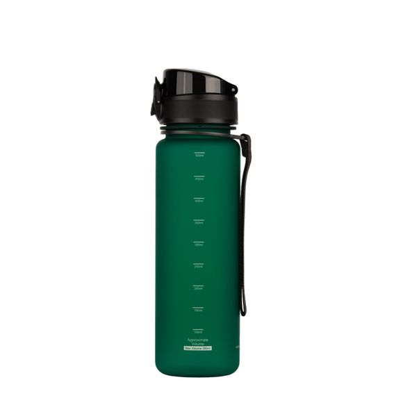 Пляшка для води UZSPACE 3026(Dark-Green) 500 мл, темно-зелена | Зображення 1
