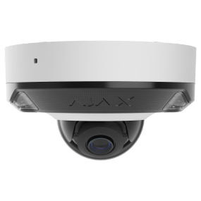 Ajax DomeCam Mini HL (8 Mp/2.8 mm) white IP відеокамера - Камери