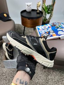 Чоловічі кросівки Re2ebok Premier Trinity KFS Black Beige весна / літо / осінь A3791 43 27.5 см