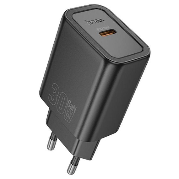 СЗУ Hoco N62 Gentle PD30W (1USB-C) Black | Зображення 1