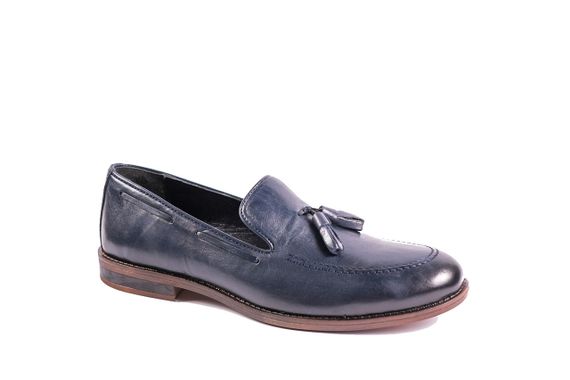 Туфлі лофери сині 42 розмір | Зображення 2