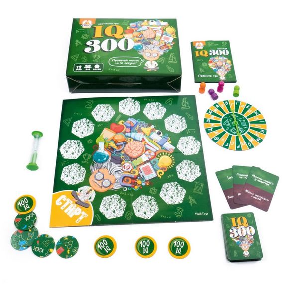 Дитяча настільна гра "IQ300" VT8055-46 колесо фортуни, пісочний годинник | Зображення 1