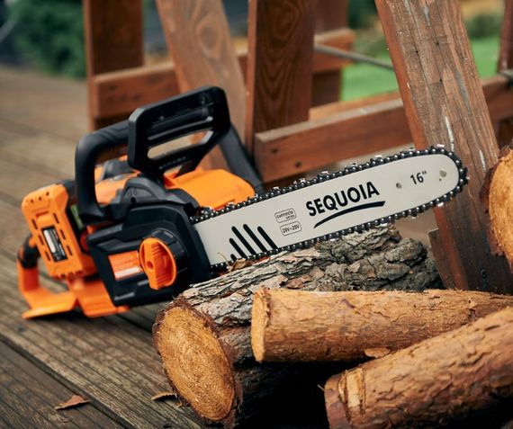 Акумуляторна ланцюгова пилка Sequoia без АКБ та ЗП SBC4016BS | Зображення 6