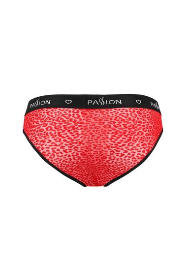 Чоловічі напівпрозорі труси Passion 031 SLIP MIKE XXL/XXXL Red, під леопард sexstyle | Зображення 3