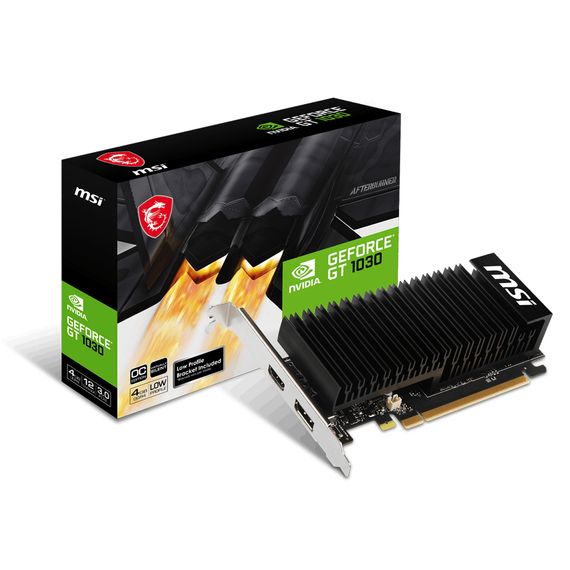 Видеокарта MSI GeForce GT1030 4Gb Silent LP OC (GT 1030 4GHD4 LP OC) | Зображення 4