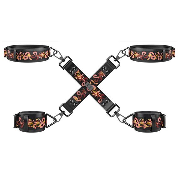 БДСМ-набір LOCKINK The Flowering Serpent — Bondage Set, 7 шт. Sex Aura | Зображення 2