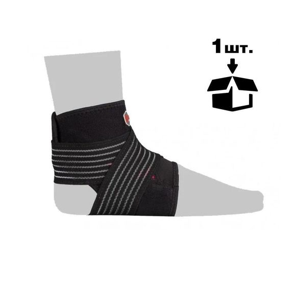 Бандаж на гомілкостоп Power System PS-6013 Neo Knee Support  Black/Red (1шт.) M