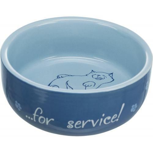 Миска Trixie Thanks for Service для кошек, керамическая, 11 см, 300 мл | Зображення 1