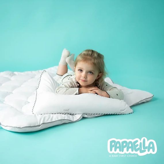 Детский набор в кроватку Super Soft Classic ТM PAPAELLA одеяло 100х135 см и подушка 40х60 см, искусственный | Зображення 1