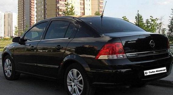 Зовнішня окантовка стекол (нерж) Hatchback, Carmos - Турецька сталь для Opel Astra H 2004-2013рр | Зображення 3