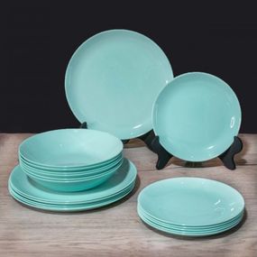 Столовый сервиз Luminarc Diwali Light Turquoise P2963, 18 предметов, на 6 персон