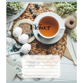 Зошит загальний "Квіткові композиції" 060-610307K-1 в клітинку, 60 аркушів