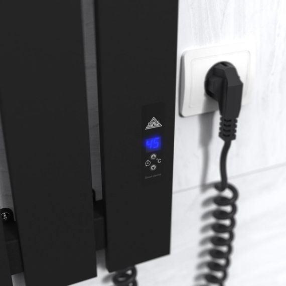 Електрична рушникосушарка Laris Зебра Бостон ЧФ(Ч)3 1200 Е (підкл. справа) | Зображення 4