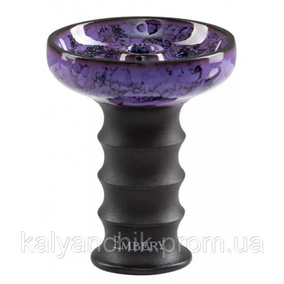 Чаша для кальяна Embery JS-Funnel Bowl glased 23 purple-black