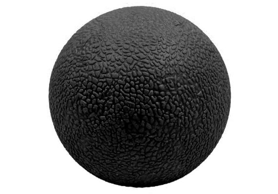 Масажний м'ячик EasyFit TPR 6 см чорний (EF-2075-BK)
