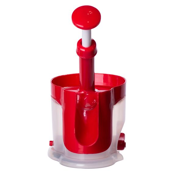 Видавлювач кісточок для вишні, черешні 20×12×25 (см) з контейнером, сепаратор, виймач вишневих кісточок HP-8-68 | Зображення 2