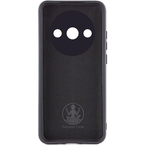 Чохол TPU GETMAN Liquid Silk Full Camera для Xiaomi Redmi A3 Чорний / Black | Зображення 1