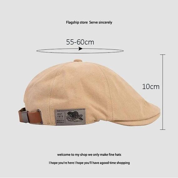 Берети Британський західний стиль Ivy Cap | Зображення 7
