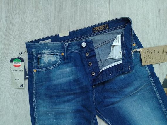 Чоловічі джинси jack & jones р. 32/32 anti fit | Зображення 1