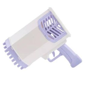 Генератор мыльных пузырей пулемет Фиолетовый