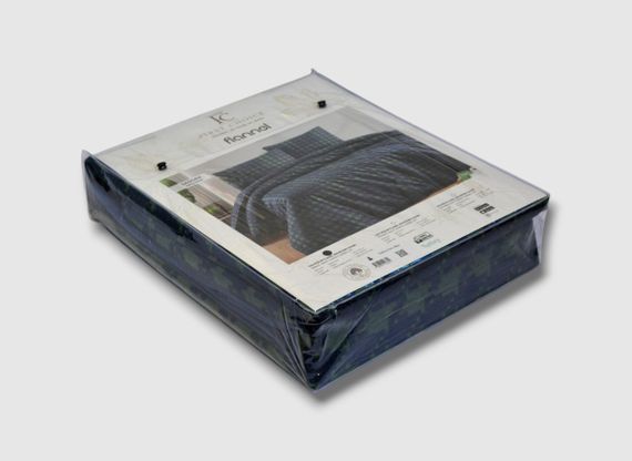 Комплект постельного белья First Choice Flanel 200×220 см Sadora Navy Blue | Зображення 2