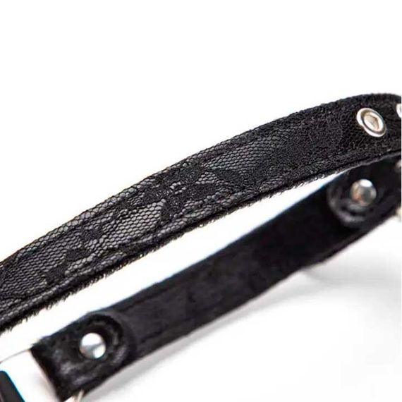 Кляп-куля БДСМ для рольових ігор "Троянда" - Чорний - Садо-мазо | Зображення 1