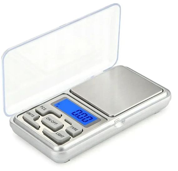 Ювелірні електронні ваги до 500 г, точність 0,01 г, LCD-дисплей із підсвіткою, портативні мініваги для золота, каміння та дрібних | Зображення 5