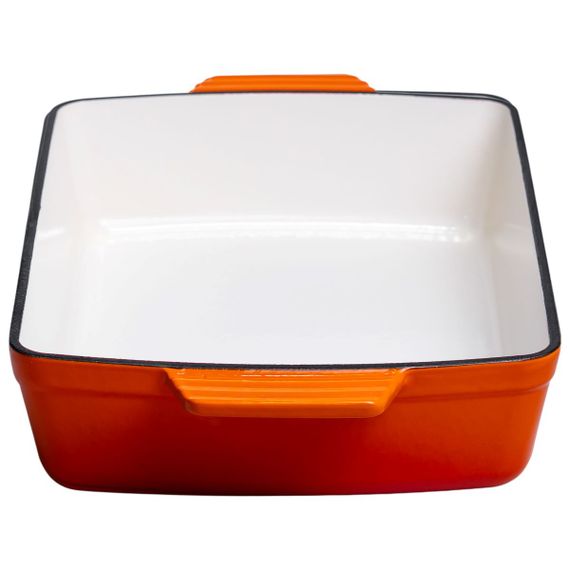 Форма для запікання чавунна 3 л, помаранчевий Yiwu HP-FLG-16 ORANGE | Зображення 3