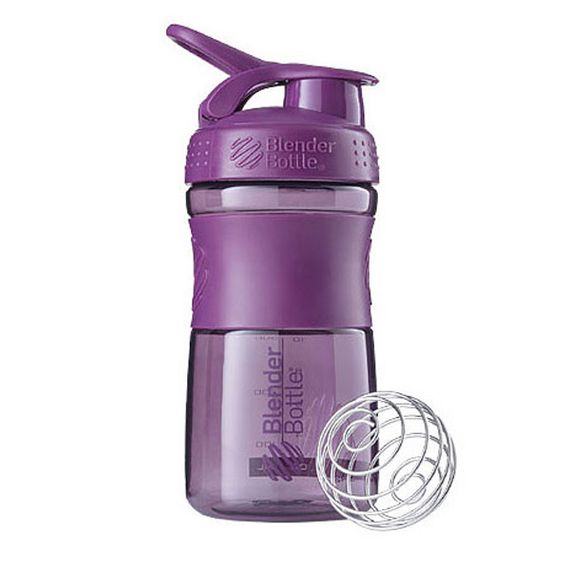 Шейкер спортивний (пляшка) BlenderBottle SportMixer 20oz/590ml Plum (Original) | Зображення 2