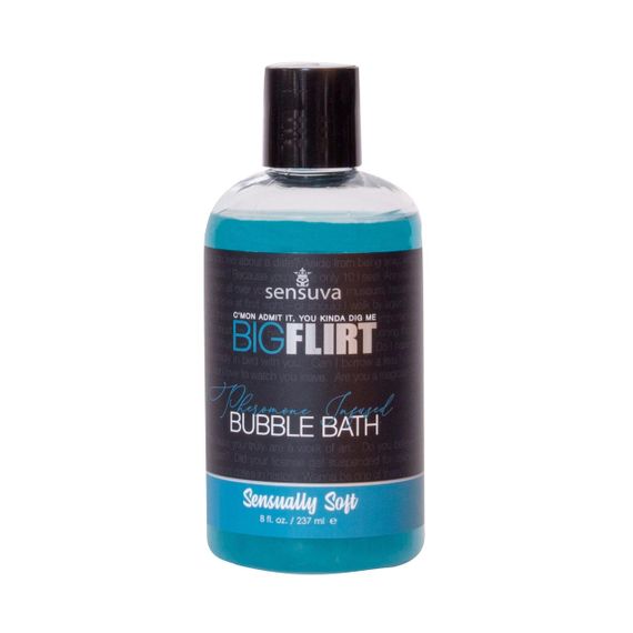 Пена для ванны Sensuva — Big Flirt Pheromone Bubble Bath — Sensually Soft (237 мл) Sex Aura
