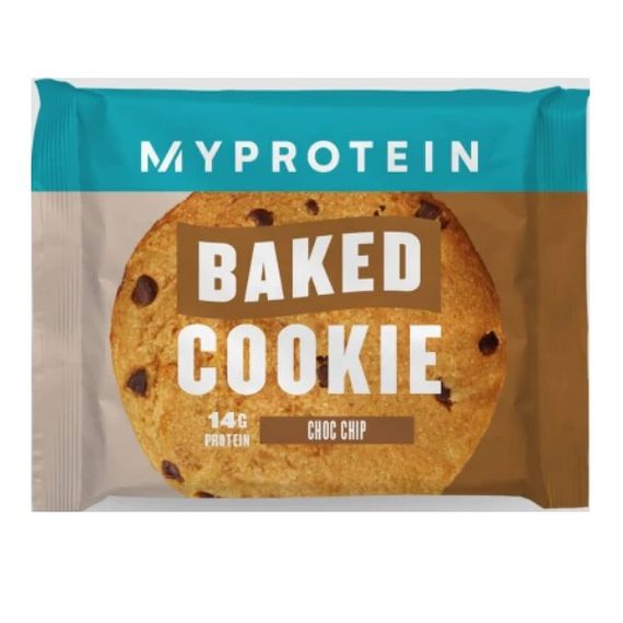 Заменитель питания MyProtein Baked Cookie 12 х 75 g Chocolate Chip | Зображення 1