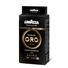 Высокогорный кофе молотый бленд арабики Lavazza Qualita Oro Mountain Grown (чёрная), 250г