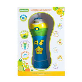 Детская музыкальная игрушка "Микрофон" 8639 световые и звуковые эффекты