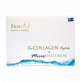 Комплекс для кожи, волос, ногтей FenoQ TriCollagen Beauty Complex (Tricollagen Peptide+MicroHyaluron) 28 х 25 ml