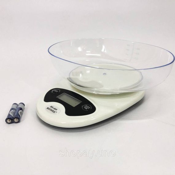 Электронные весы для продуктов Matarix, Кухонные весы с функцией сброса тары цифровые для готовки JL-77 | Зображення 3