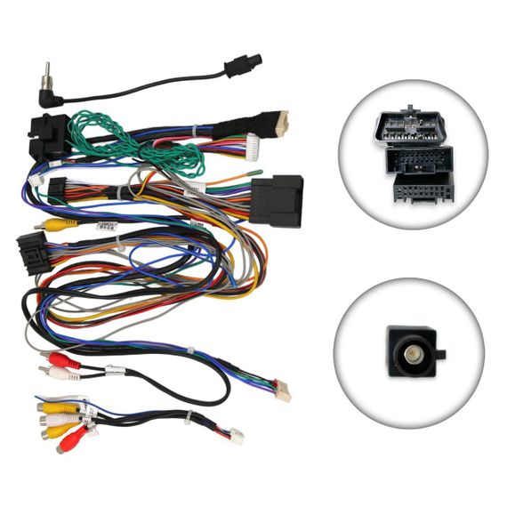 Перехідник живлення серії QIV з адаптером CAN-BUS для Buick QBR-W BK-1038 (дрот)