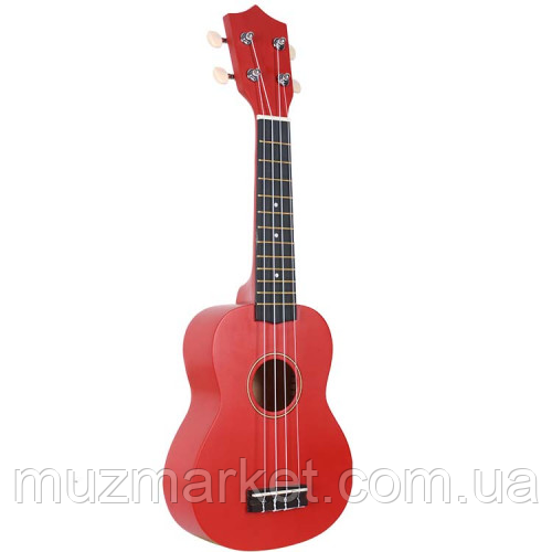 Укулеле концертне Alfabeto U23 Red + чохол | Зображення 1