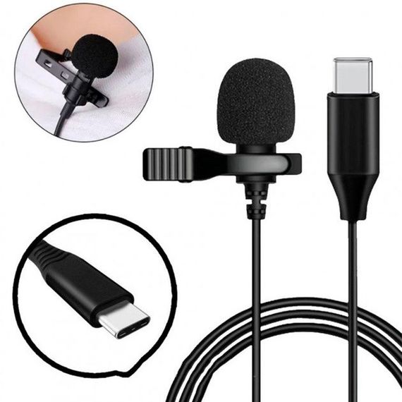 Петличный мини-микрофон DM TYPE-C MK-3 JR-31 | Зображення 1