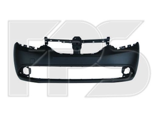 Бампер передний Renault Logan /Sandero '13-17 (FPS) черный, под покрас 620227557R
