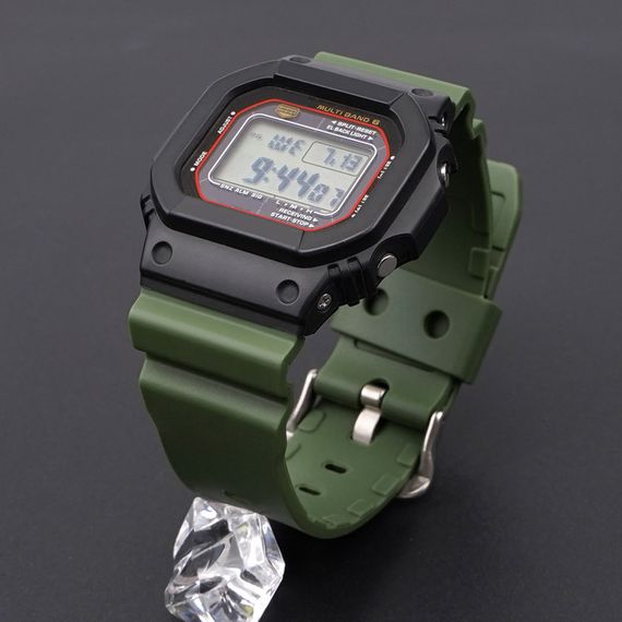 Ремешок для Casio G-Shock DW-6900 Army Green SI | Зображення 8