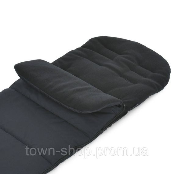 Конверт в коляску ME 1130 Footmuff Basic Black 96 х 43 см, застежки-молнии | Зображення 2