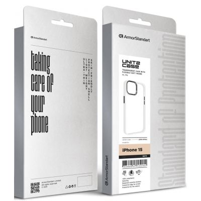 Чехол для мобильного телефона Armorstandart UNIT2 Apple iPhone 15 White (ARM69966) | Зображення 4