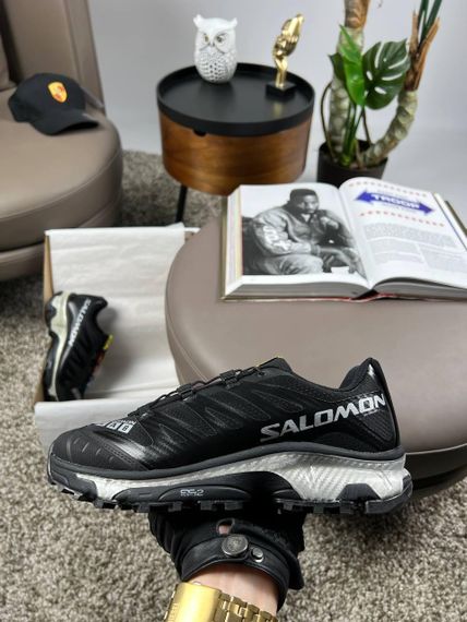 Мужские кроссовки Salomon XT-4 Carbon Black Silver весна / літо / осінь А3632 43 27.5 см | Зображення 5