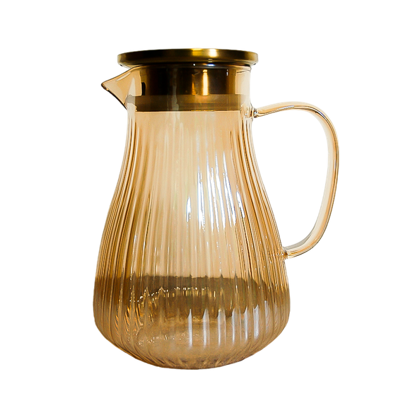 Глечик скляний VT-5904-1500 Hola VITTORA, 1,5L VITTORA