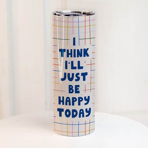 Термочашка I think I'll just be happy today 650 мл (TER_24A064)